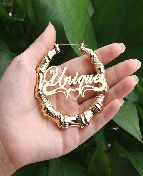 40mm90mm custom bamboo hoop earrings customize name earrings bamboo style personality earrings with statement words hiphop j5595304, Golden;silver
40mm90mm custom bamboo hoop earrings customize name earrings bamboo style personality earrings with statement words hiphop j5595304, Golden;silver