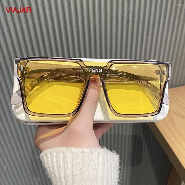 sunglasses women trend oversized square fashion one piece men driving goggle travel glasses uv400 2023851, White;black
sunglasses women trend oversized square fashion one piece men driving goggle travel glasses uv400 2023851, White;black