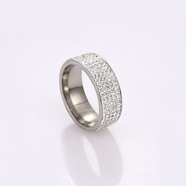 designer ring for men stainless steel jewelry designer womens plated gold ring inlaid rhinestone diamond rings hip hop jewelry 8mm width us, Silver
designer ring for men stainless steel jewelry designer womens plated gold ring inlaid rhinestone diamond rings hip hop jewelry 8mm width us, Silver