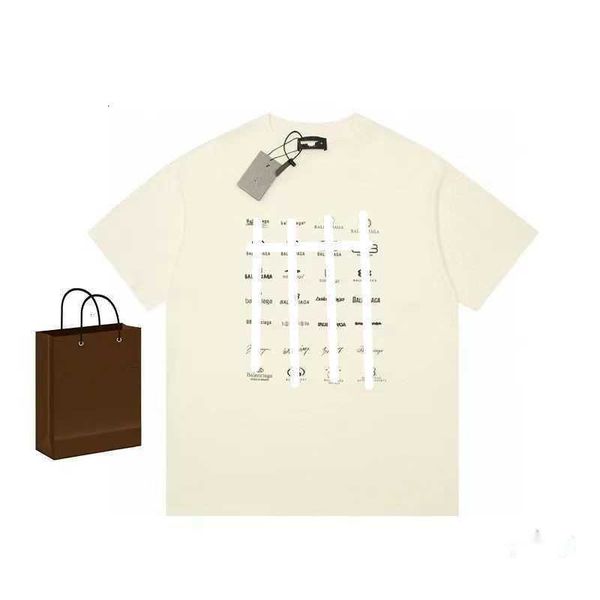 2023 summer men's t-shirt designer bal casual women's letter print short sleeve luxury street hip hop fashion apparel parisfddc, White;black
2023 summer men's t-shirt designer bal casual women's letter print short sleeve luxury street hip hop fashion apparel parisfddc, White;black