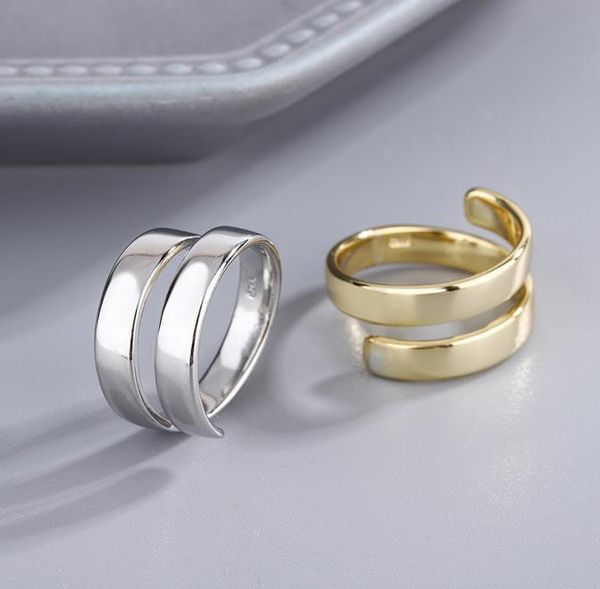 925 sterling silver band rings elegant simple couples glossy double layer lines girls party jewelry gift3164329
925 sterling silver band rings elegant simple couples glossy double layer lines girls party jewelry gift3164329