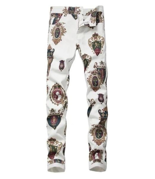ginzous men039s badge 3d printed white jeans fashion colored drawing slim fit stretch pants long trousers13352763497542, Blue
ginzous men039s badge 3d printed white jeans fashion colored drawing slim fit stretch pants long trousers13352763497542, Blue
