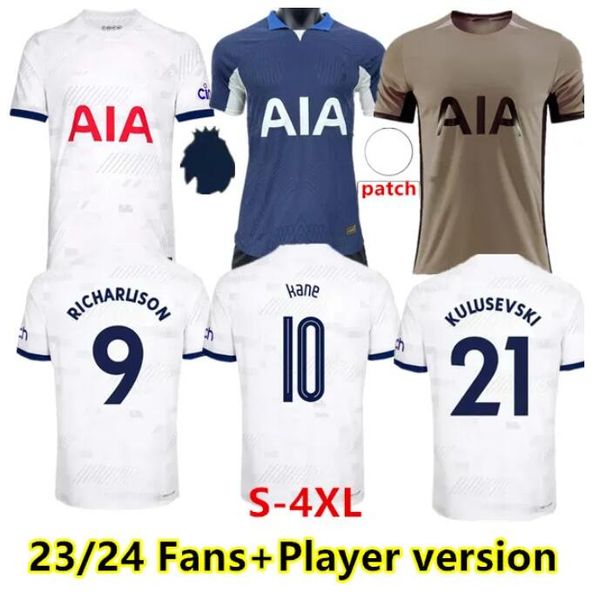 s-4xl 23 24 tottenham son bergwijn soccer jersey 2023 richarlison football shirt perisic lenglet romero reguilon kulusevski bentancur richar, Black;yellow
s-4xl 23 24 tottenham son bergwijn soccer jersey 2023 richarlison football shirt perisic lenglet romero reguilon kulusevski bentancur richar, Black;yellow