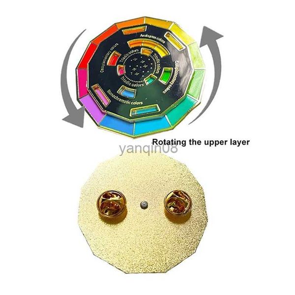 pins brooches color wheel pin enamel spinning christmas gift brooch mixed guide pins hkd230807, Gray
pins brooches color wheel pin enamel spinning christmas gift brooch mixed guide pins hkd230807, Gray