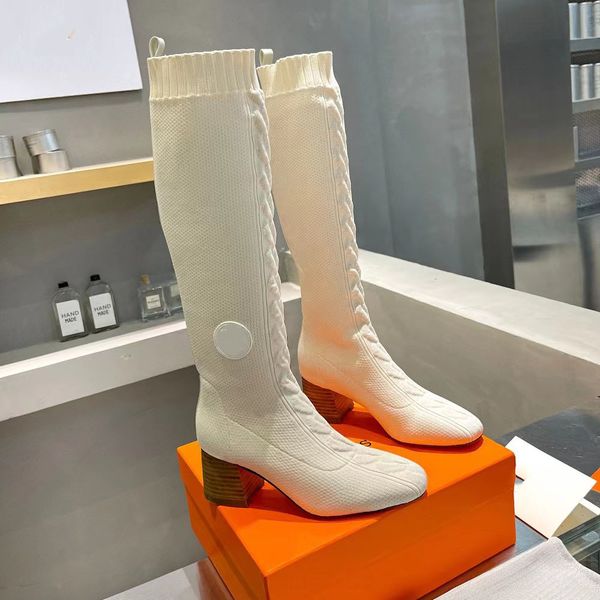 womens boots designer stretch sock boot h home leather martin thick-soled thick high-heeled mid-tube fashion single beige orange factory sup, Black
womens boots designer stretch sock boot h home leather martin thick-soled thick high-heeled mid-tube fashion single beige orange factory sup, Black