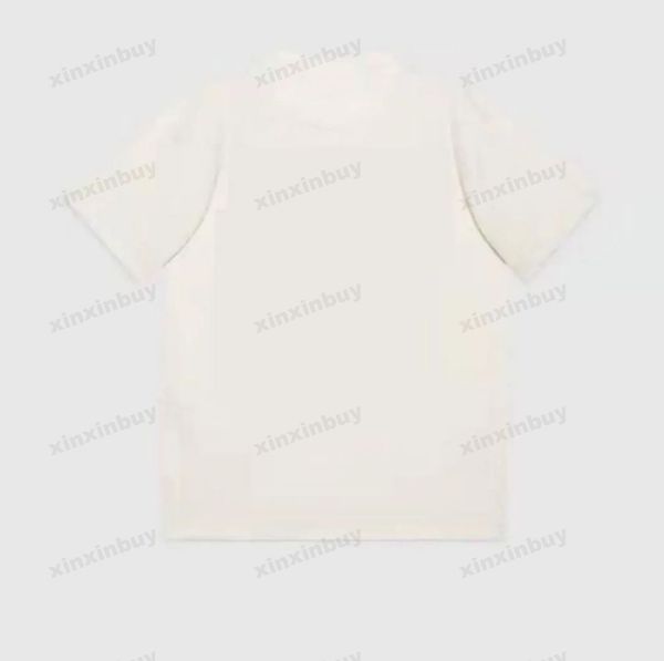 2023 men plus tees designer t shirts letter print short sleeve crew neck streetwear black white xinxinbuy m-3xl, Black;brown
2023 men plus tees designer t shirts letter print short sleeve crew neck streetwear black white xinxinbuy m-3xl, Black;brown