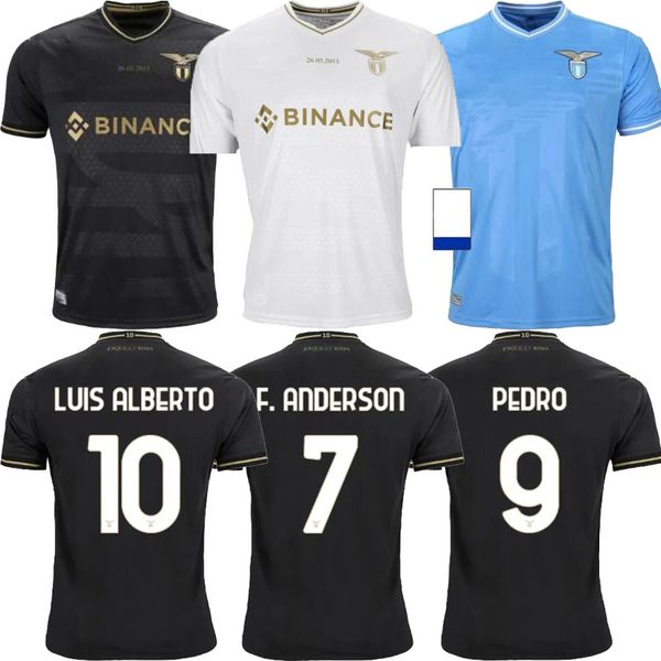 23/24 ss lazio soccer jerseys 10th anniversary pedro special maglie da calcio white luis alberto immobile football shirt s-2xl, Black;yellow
23/24 ss lazio soccer jerseys 10th anniversary pedro special maglie da calcio white luis alberto immobile football shirt s-2xl, Black;yellow