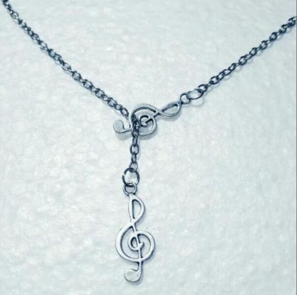 fashion vintage silver double notes / treble clef pendant adjustable lariat necklace for women men punk goth jewelry gift 8581791846
fashion vintage silver double notes / treble clef pendant adjustable lariat necklace for women men punk goth jewelry gift 8581791846
