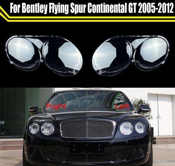 headlamp shell headlight lens cover transparent lampshade glass lampcover caps for bentley flying spur continental gt 2005-2012
headlamp shell headlight lens cover transparent lampshade glass lampcover caps for bentley flying spur continental gt 2005-2012