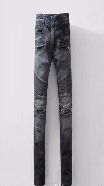 new fashion designer distressed ripped mens jeans motorcycle biker jeans causal hole denim pants streetwear mens jeans3112613, Blue
new fashion designer distressed ripped mens jeans motorcycle biker jeans causal hole denim pants streetwear mens jeans3112613, Blue