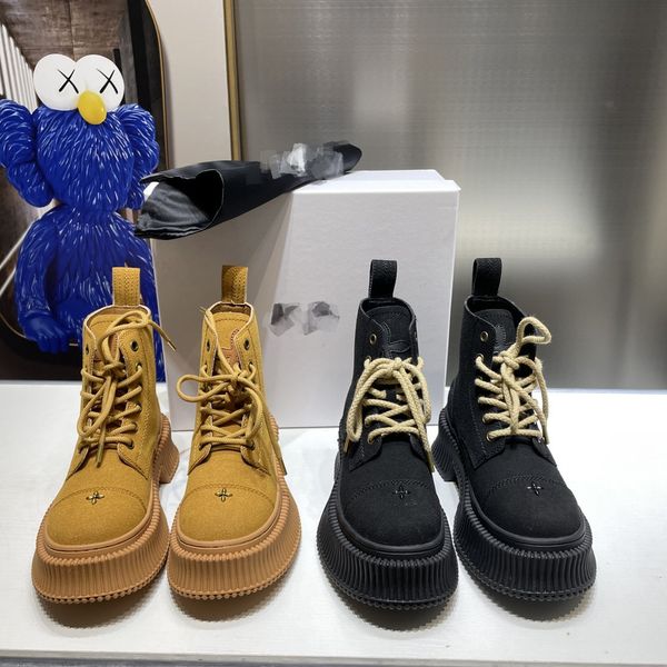 2023 smfk women boots designers booties oversized cowhide desert shoes ankle motorcycle boot military inspired combat platform 6cm womens co, Black
2023 smfk women boots designers booties oversized cowhide desert shoes ankle motorcycle boot military inspired combat platform 6cm womens co, Black