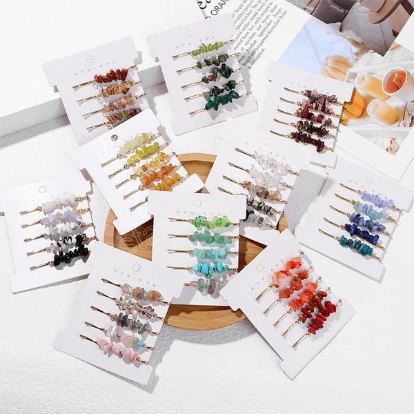 5pcs/set crystal hair clip for women natural irregular chip stone hairpins barrettes bridal wedding headwear hair accessories, Slivery;white
5pcs/set crystal hair clip for women natural irregular chip stone hairpins barrettes bridal wedding headwear hair accessories, Slivery;white