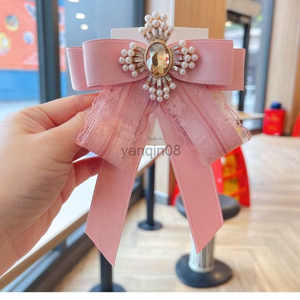 pins brooches korean pink fabric lace bow tie brooches for women cross pearl crystal shirt collar pins fashion brooch wedding party jewelry, Gray
pins brooches korean pink fabric lace bow tie brooches for women cross pearl crystal shirt collar pins fashion brooch wedding party jewelry, Gray
