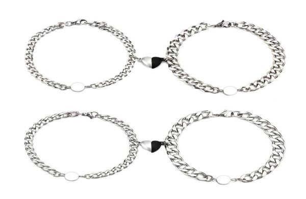 bangle couples magnet bracelet stainless steel heartshaped attractive wristband for men and women valentine039day gifts5089542, Black
bangle couples magnet bracelet stainless steel heartshaped attractive wristband for men and women valentine039day gifts5089542, Black