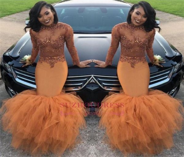 2k18 african long sleeve prom dresses tiered skirts high neck see through lace applique beaded plus size evening gowns ba80843596566, Black
2k18 african long sleeve prom dresses tiered skirts high neck see through lace applique beaded plus size evening gowns ba80843596566, Black