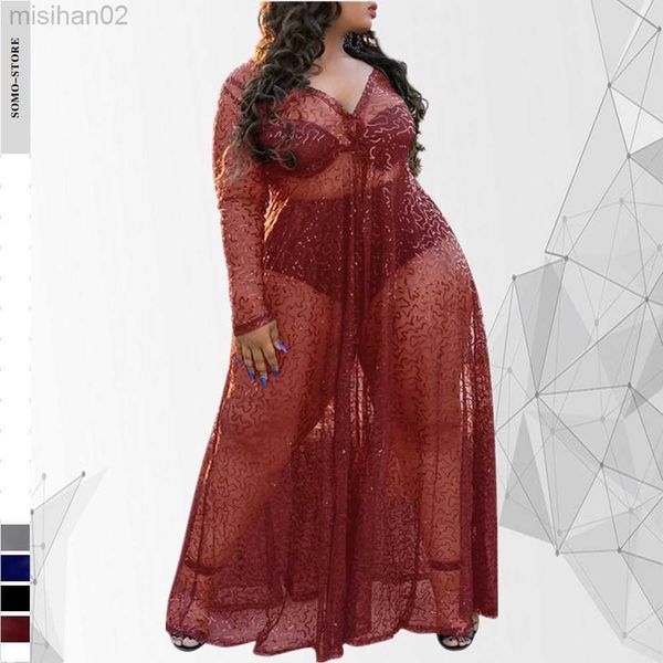 basic casual dresses 5xl plus size clothes black see through dress sequin part long sleeve maxi ladies dresses transparent club wear wholesa, Black;gray
basic casual dresses 5xl plus size clothes black see through dress sequin part long sleeve maxi ladies dresses transparent club wear wholesa, Black;gray