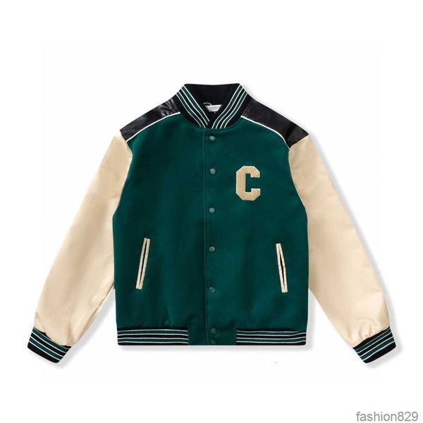 2023 mens designer jacket men coats flight jacke baseball uniform letter c embroidery pu leather comfortable pearl clasp fashion men's, Black;brown
2023 mens designer jacket men coats flight jacke baseball uniform letter c embroidery pu leather comfortable pearl clasp fashion men's, Black;brown