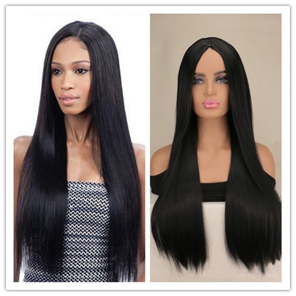 natural black color wigs middle part long straight heat resistant synthetic daily party wig for women
natural black color wigs middle part long straight heat resistant synthetic daily party wig for women