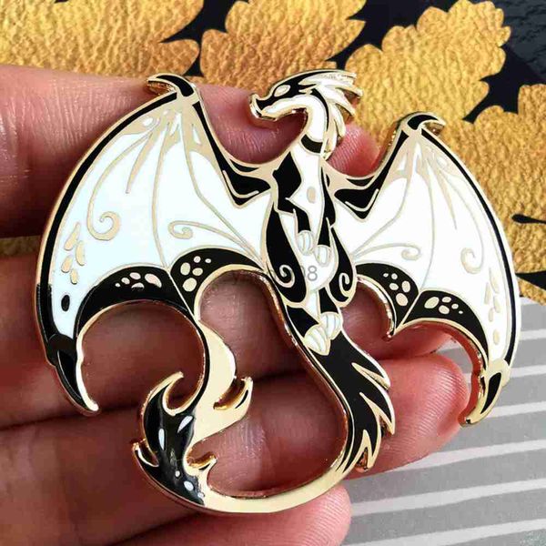 pins brooches creative evil dragon brooch enamel pin for boys girls anime badges on backpack pins party jewelry gifts for friends hkd230807, Gray
pins brooches creative evil dragon brooch enamel pin for boys girls anime badges on backpack pins party jewelry gifts for friends hkd230807, Gray