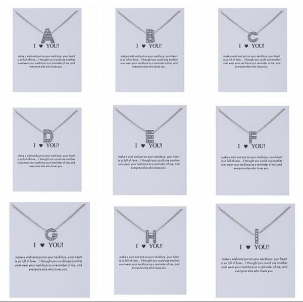 2019 new dogeared necklace with card 26 english letter i love you noble and delicate silver choker valentine day chri2415698
2019 new dogeared necklace with card 26 english letter i love you noble and delicate silver choker valentine day chri2415698