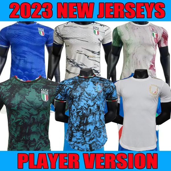 125 anniversary 2023 italy soccer jerseys player version maglie da calcio totti verratti chiesa training suit italia 23 24 football shirts m, Black;yellow
125 anniversary 2023 italy soccer jerseys player version maglie da calcio totti verratti chiesa training suit italia 23 24 football shirts m, Black;yellow