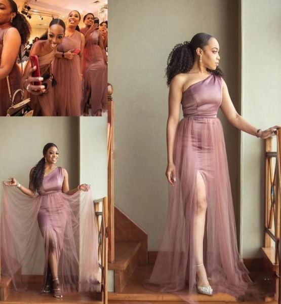 2020 modest african mermaid bridesmaid dresses one shoulder side split with tulle overskirts plus size wedding guest maid of honor8214758, White;pink
2020 modest african mermaid bridesmaid dresses one shoulder side split with tulle overskirts plus size wedding guest maid of honor8214758, White;pink