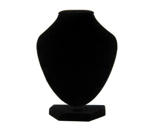 1x black jewelry necklace choker display stand bust neck velvet showcase8863024, Black;white
1x black jewelry necklace choker display stand bust neck velvet showcase8863024, Black;white