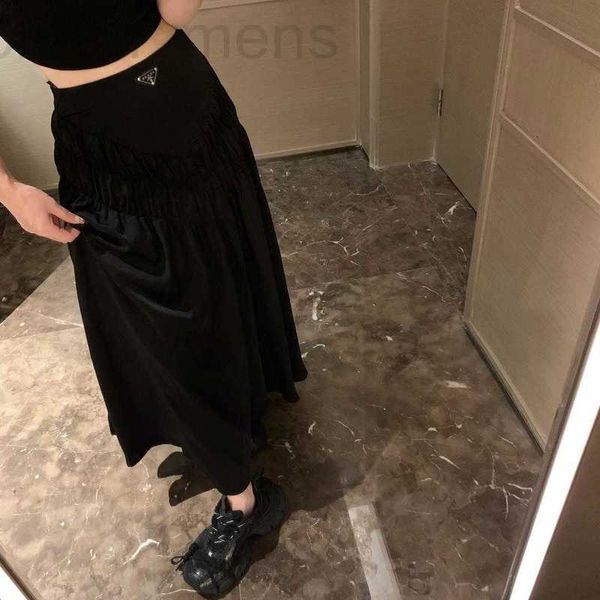 skirts designer 23 spring/summer new classic triangle decorative high waist slim pleated versatile cotton and hemp half skirt 48wk, Black
skirts designer 23 spring/summer new classic triangle decorative high waist slim pleated versatile cotton and hemp half skirt 48wk, Black