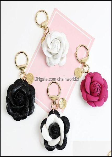 key rings jewelry camellia flower keyrings bag charms pu leather pendant car chains accessories black white rose red keychains hol8766957, Slivery;golden
key rings jewelry camellia flower keyrings bag charms pu leather pendant car chains accessories black white rose red keychains hol8766957, Slivery;golden