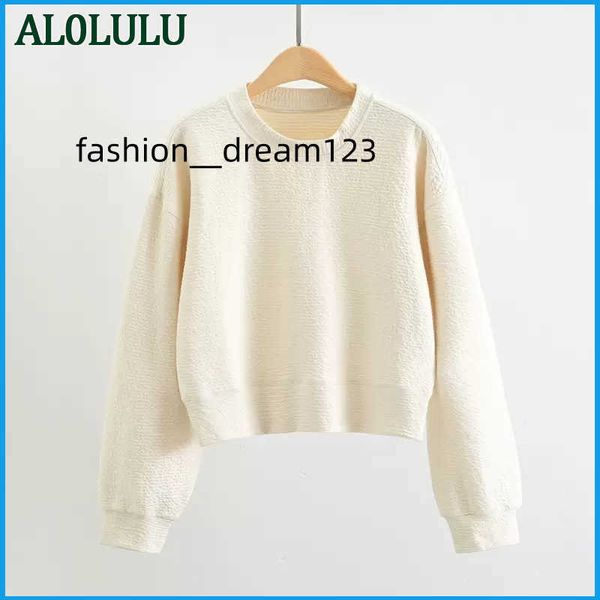 al0lulu yoga clothing long-sleeved women's round neck pullover sweater loose running sports jacket autumn and winter fitness top, Gray
al0lulu yoga clothing long-sleeved women's round neck pullover sweater loose running sports jacket autumn and winter fitness top, Gray
