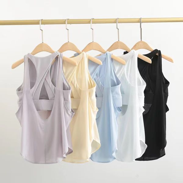 lulusports tank women's fitness underwear long yoga wearing beauty back cover up sleeveless loose belt chest pad sports32
lulusports tank women's fitness underwear long yoga wearing beauty back cover up sleeveless loose belt chest pad sports32