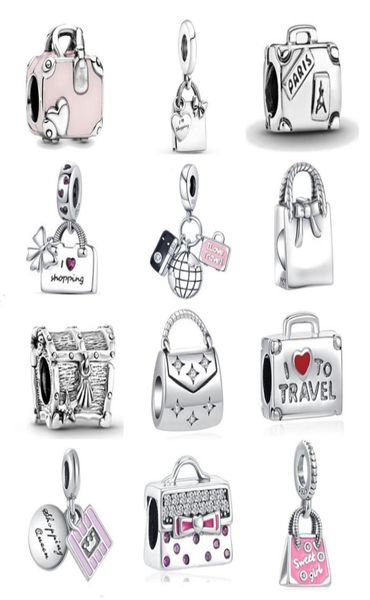 new silver fashion bag series pendant amulet fit p original women bracelet diy fine dangle 925 jewelry suitcase bead charm6827442, Bronze;silver
new silver fashion bag series pendant amulet fit p original women bracelet diy fine dangle 925 jewelry suitcase bead charm6827442, Bronze;silver