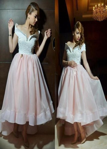 high low prom dresses 2019 a line offtheshoulder short sleeve beaded pearle sparkle pink and white formal evening party gowns5030647, Black
high low prom dresses 2019 a line offtheshoulder short sleeve beaded pearle sparkle pink and white formal evening party gowns5030647, Black