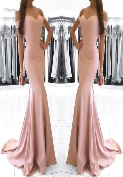 elegant satin bridesmaid dresses off the shoulder mermaid plus size long maid of honor gowns sweep train wedding guest dress 9857541, White;pink
elegant satin bridesmaid dresses off the shoulder mermaid plus size long maid of honor gowns sweep train wedding guest dress 9857541, White;pink