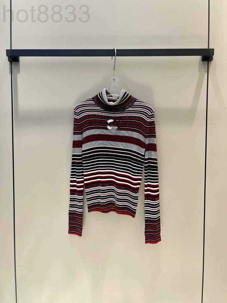 women's knits & tees designer 23 early autumn new gentle temperament stripe contrast color slim fit neck wool knit wrgj, White
women's knits & tees designer 23 early autumn new gentle temperament stripe contrast color slim fit neck wool knit wrgj, White