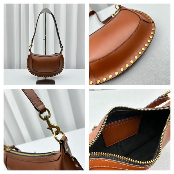 women luxury designer rivet cross body saddle bags classic genuine cowhide leather make up handbag lady marant oskan moon evening party shou
women luxury designer rivet cross body saddle bags classic genuine cowhide leather make up handbag lady marant oskan moon evening party shou