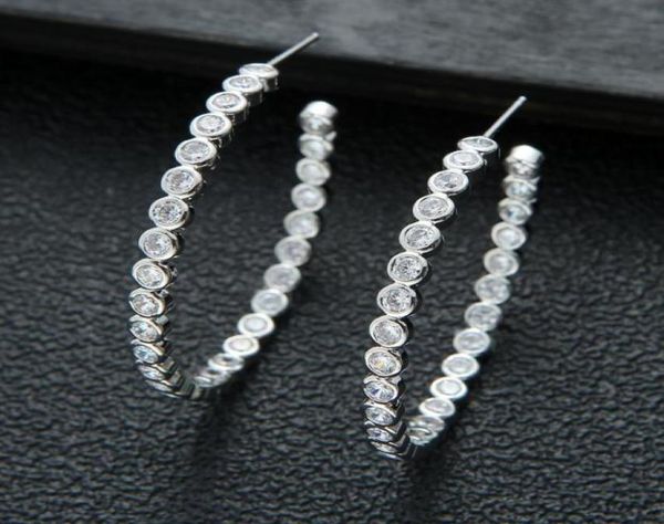 hoop huggie luxury round cubic zircon statement big earrings for women wedding dubai bridal circle e94992427274, Golden;silver
hoop huggie luxury round cubic zircon statement big earrings for women wedding dubai bridal circle e94992427274, Golden;silver
