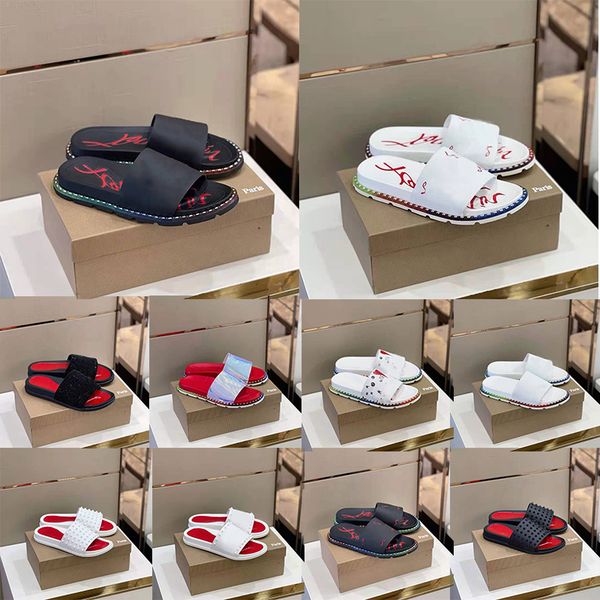 luxury designer slippers men rivets shoes fluffy slipper women mens black white beige soft red platform sandal flat slides flip flops pool p
luxury designer slippers men rivets shoes fluffy slipper women mens black white beige soft red platform sandal flat slides flip flops pool p