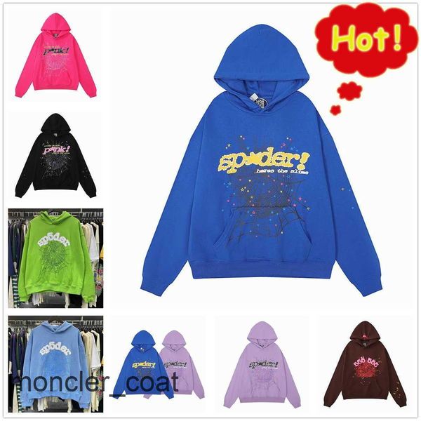 2023 pink blue sp5der 555555 hoodie mens womens angel number puff pastry printing graphic spider web sweatshirts tim, Black
2023 pink blue sp5der 555555 hoodie mens womens angel number puff pastry printing graphic spider web sweatshirts tim, Black