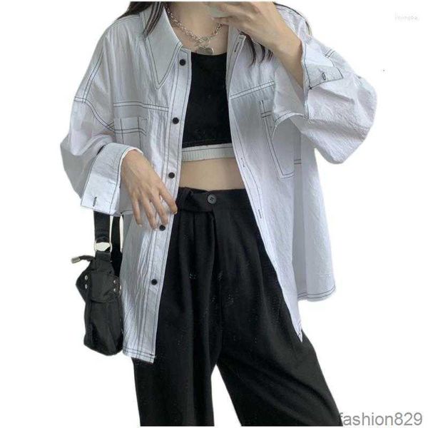 women's blouses fy2579 2023 spring summer autumn women fashion casual ladies work blouse woman overshirt female ol collar, White
women's blouses fy2579 2023 spring summer autumn women fashion casual ladies work blouse woman overshirt female ol collar, White