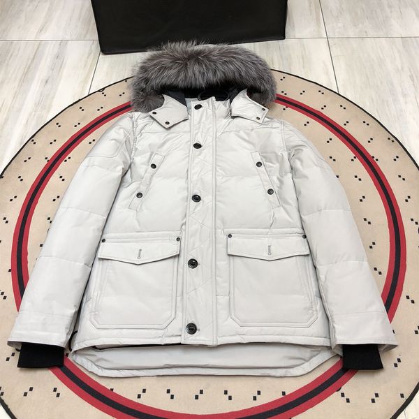mens down jacket parkas keep warm and windproof white duck outerwear coats thicken to resist the cold winter coat plush collar black fur par
mens down jacket parkas keep warm and windproof white duck outerwear coats thicken to resist the cold winter coat plush collar black fur par