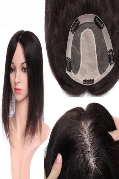 human hair er for women silk base with 5 clips in hair toupee human hair piece black color9858547, Black;brown
human hair er for women silk base with 5 clips in hair toupee human hair piece black color9858547, Black;brown
