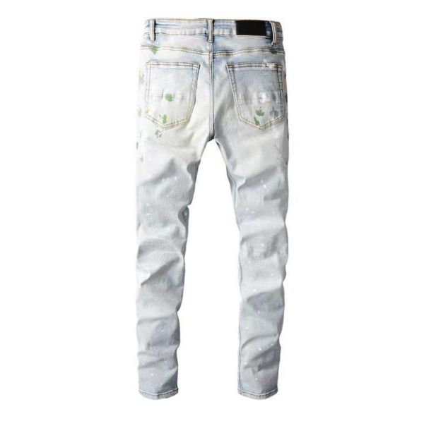 fashion modern mens jeans slim style leisure stripes mans summer design paint washed solid motorbike pants8681041, Blue
fashion modern mens jeans slim style leisure stripes mans summer design paint washed solid motorbike pants8681041, Blue