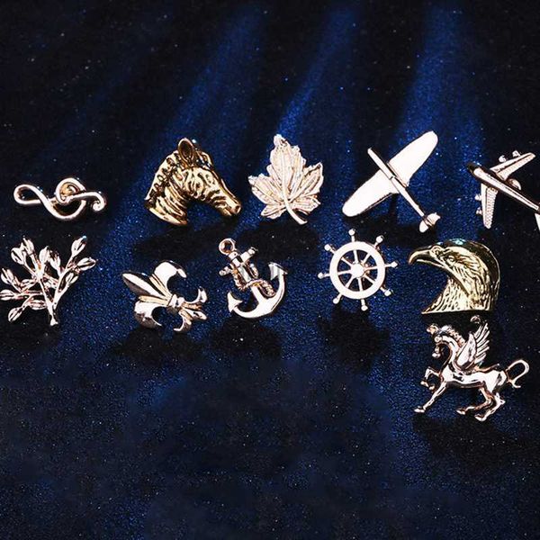 pins brooches classic mens anchor airplane zinc alloy brooches suit formal dress coat collar lapel pin maple leaves emblem animal brooch pin, Gray
pins brooches classic mens anchor airplane zinc alloy brooches suit formal dress coat collar lapel pin maple leaves emblem animal brooch pin, Gray