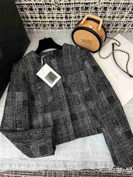 women's jackets designer 23 early autumn new french celebrity style elegant temperament sequin plaid single breasted short coat p4iz, Black;brown
women's jackets designer 23 early autumn new french celebrity style elegant temperament sequin plaid single breasted short coat p4iz, Black;brown