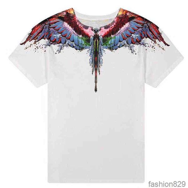 men's and women's short-sleeved mb cotton wings printed loose round neck water drop feather half-sleeved t-shirt 11s1s1, White;black
men's and women's short-sleeved mb cotton wings printed loose round neck water drop feather half-sleeved t-shirt 11s1s1, White;black