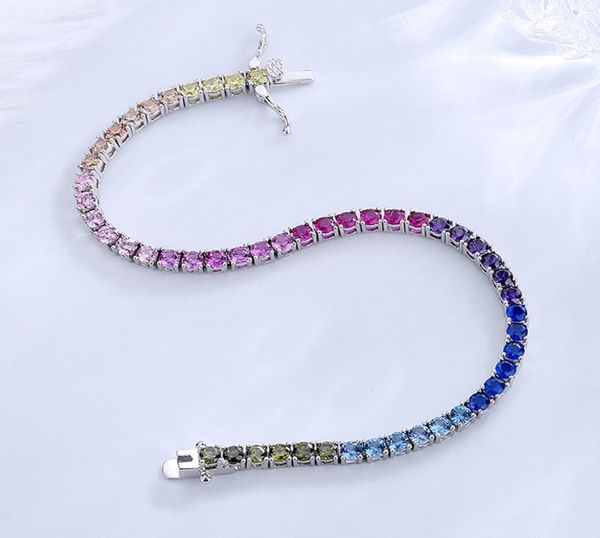 pure silver 1421 cm tennis bracelet pave 3 mm bling rainbow zircon beautiful real 925 jewelry for women8713687, Golden;silver
pure silver 1421 cm tennis bracelet pave 3 mm bling rainbow zircon beautiful real 925 jewelry for women8713687, Golden;silver