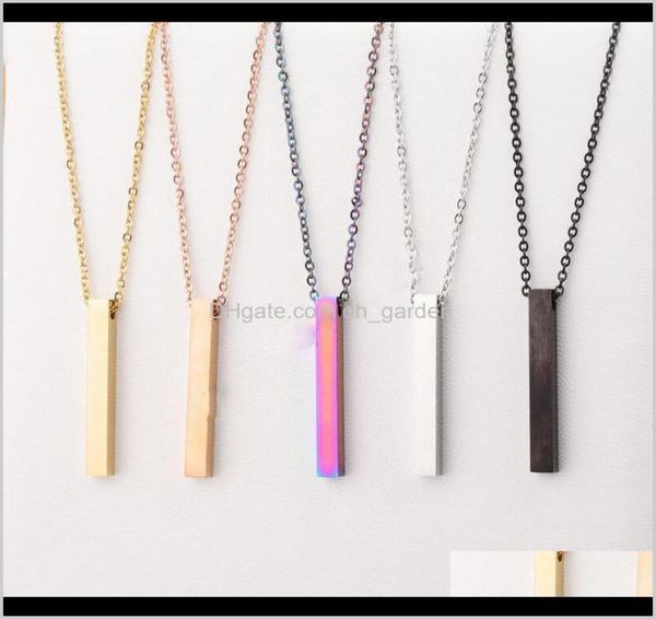 jewelry drop delivery 2021 5 colors polished stainless steel blank necklaces geometric square vertical long bar pendant necklace p9676723, Silver
jewelry drop delivery 2021 5 colors polished stainless steel blank necklaces geometric square vertical long bar pendant necklace p9676723, Silver