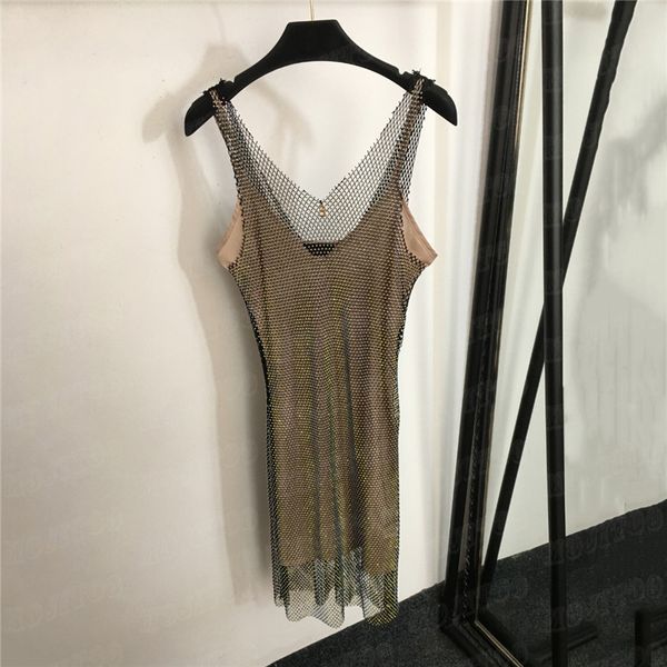 luxury rhinestone mesh vest dresses with sling bottom skirts for women designer dress party nightclub skirt clothes, Black
luxury rhinestone mesh vest dresses with sling bottom skirts for women designer dress party nightclub skirt clothes, Black