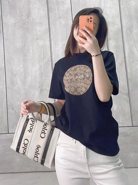 2023 new luxury koujia classic round print short sleeve couple round neck pullover loose fitting t-shirt, White;black
2023 new luxury koujia classic round print short sleeve couple round neck pullover loose fitting t-shirt, White;black